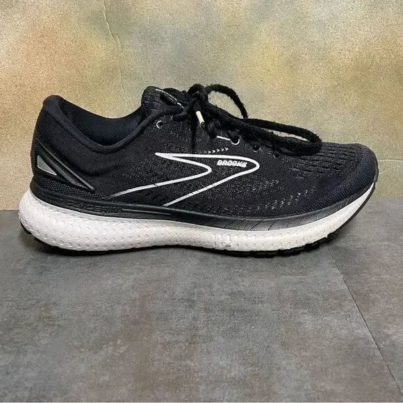 Brooks Glycerin 19 Women's Black/White Running Shoes Size 8.5B - Picture 8 of 16